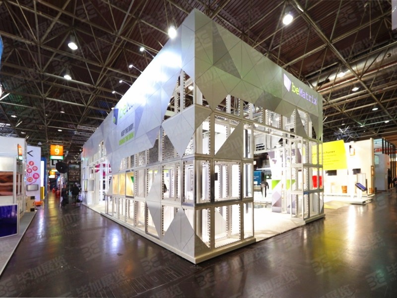 foreign exhibition design structures